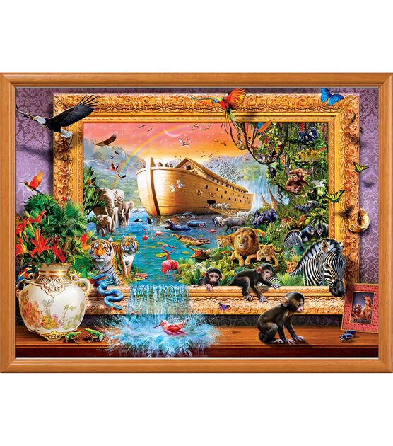 MasterPieces 19" x 27" Noah's Ark Comes Alive Jigsaw Puzzle 1000pc, , hi-res, image 2
