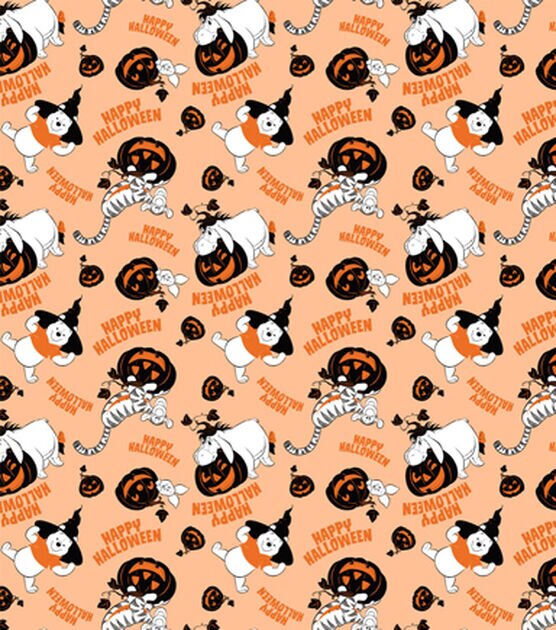 Winnie the Pooh Happy Halloween Cotton Fabric, , hi-res, image 2