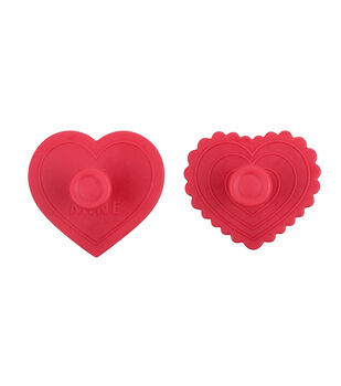 4 x 9 Valentine's Day Silicone Mini XO & Roses Candy Mold by STIR