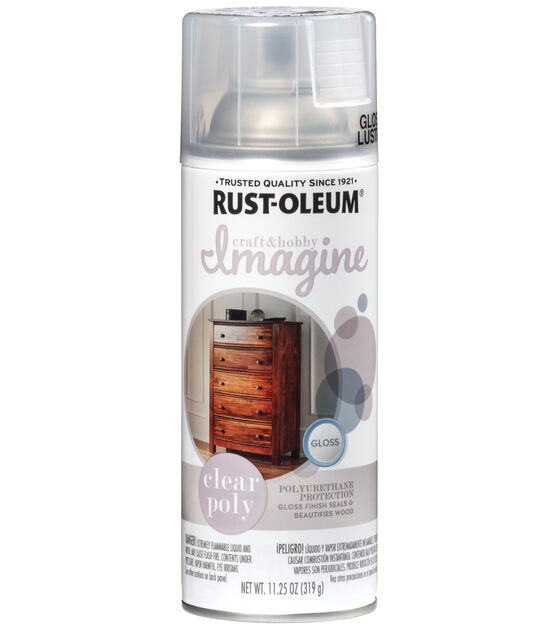 Rust-Oleum Specialty 11.25 oz. Gloss Clear Polyurethane Spray (6-pack)