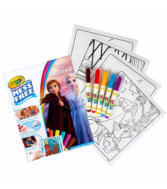 Crayola Color Wonder Glitter Kit Frozen