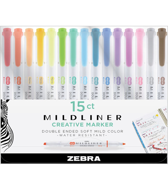 Zebra MildLiner Brush Singles