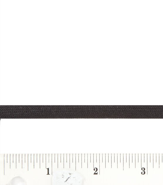 Wrights Lanyard Cord Trim 0.38'' Black