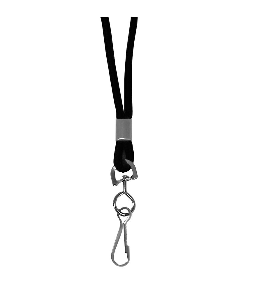 3/8 inch Orange Double Hook Lanyard Attached Swivel Hook On Each end-blank-LRB325N-ORG