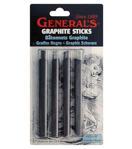 General Graphite Sticks Assorted Set of 4