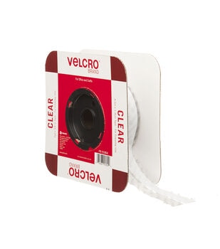 Velcro Brand Sew on Soft & Flexible Tape White 5/8inX30ft