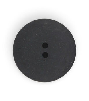 Dritz 20mm Recycled Cotton Round Stitch Buttons Black