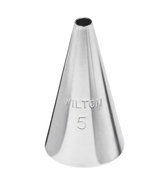 Wilton 1ct Round Stainless Steel Decorating Tip, , hi-res, image 16