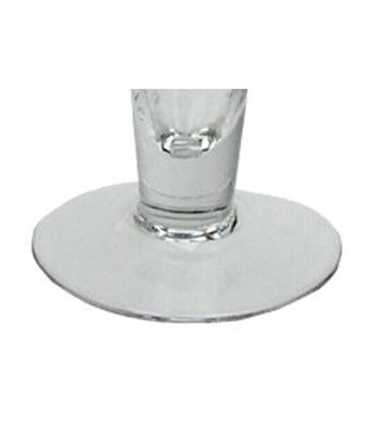 Northlight 16" Clear Swirled Class Taper Candle Holder, , hi-res, image 2