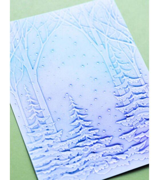 Kwan Crafts Grid Plastic Embossing Folders for Card Making Scrapbooking  and