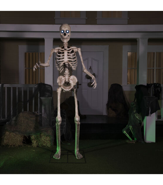 8ft Halloween Animated Skeleton by Place & Time, , hi-res, image 3