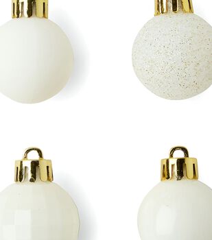 30mm Shatterproof Christmas Ball Ornaments 36ct by Place & Time