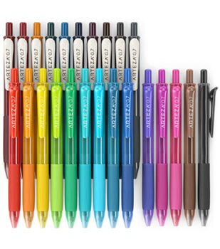 Pentel Sparkle Pop Metallic Gel Pen Set, 8-Colors