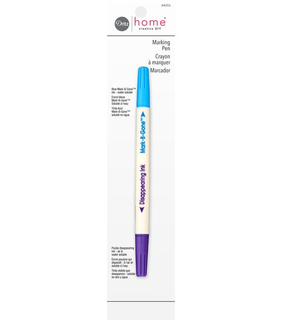 Dritz Dual Marking Fabric Pen, Soluble Ink