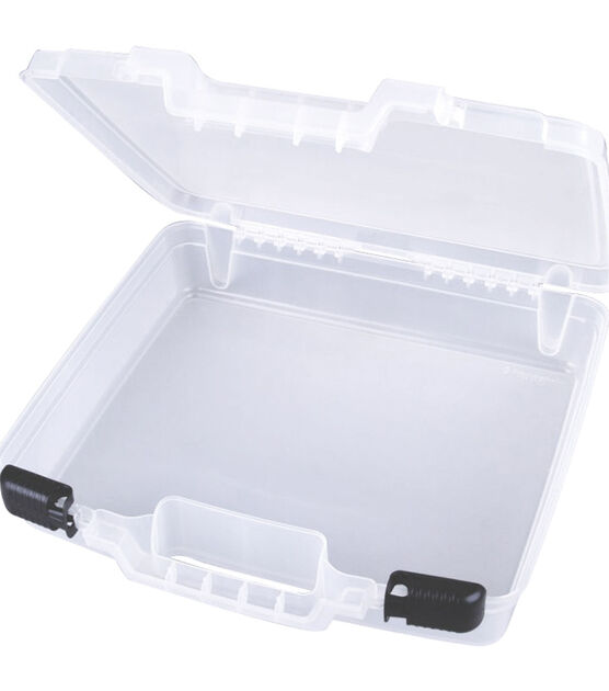 ArtBin Essentials Storage Box w/ Handle 12x12 Clear