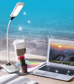 OttLite Creative Curves LED Desk Lamp with USB Port - Bed Bath & Beyond -  30534312