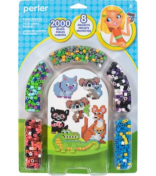 Perler 18000pc Multicolor Fun Fusion Beads in Jar