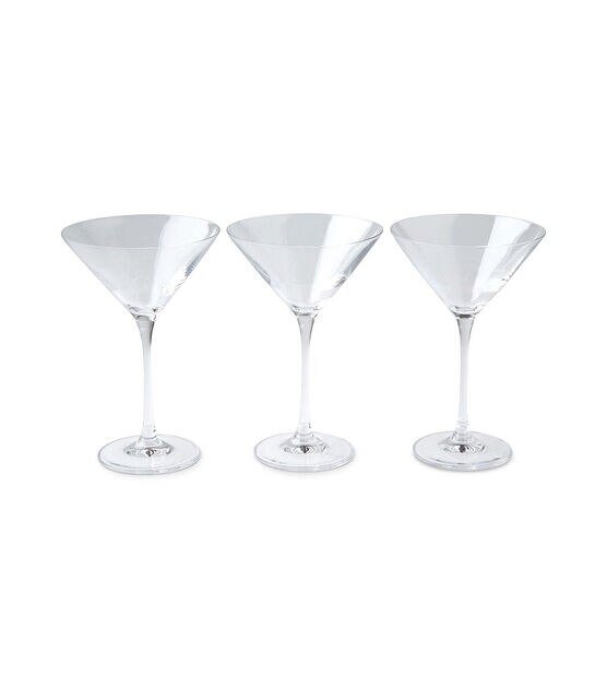 Capri Clear Martini Glass (6634) Polycarbonate Unbreakable Martini