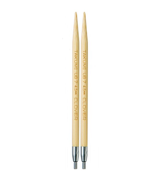 Takumi Bamboo Knitting Needles Circular 24 No. 6 (4.00mm) – Clover  Needlecraft, Inc.