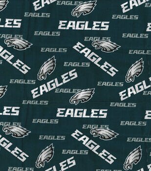 Fabric Traditions Philadelphia Eagles Fleece Fabric Tossed