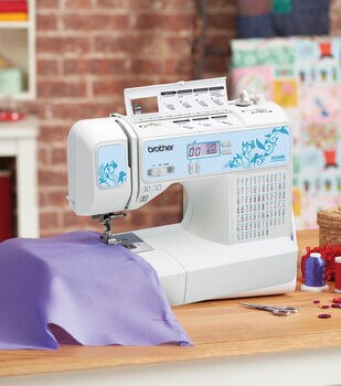 Brother 100-Stitch Computerized Quilting and Sewing Machine with Hard Case  Cover CP100X - The Home Depot