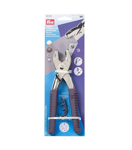 KAM Snap Plier With Dies, PRYM VARIO Plier, Kam Snap Press, Plastic Snap  Button Tool, Snapsetter, Snap Fastener Tool Kit, Snap Setter Tool -   Denmark