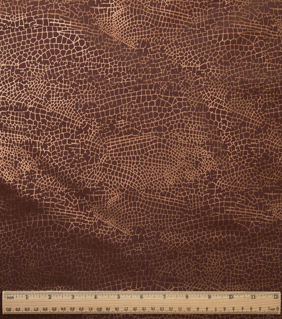 Dragonfly Wing Brown Quilt Foil Cotton Fabric by Keepsake Calico, , hi-res, image 2