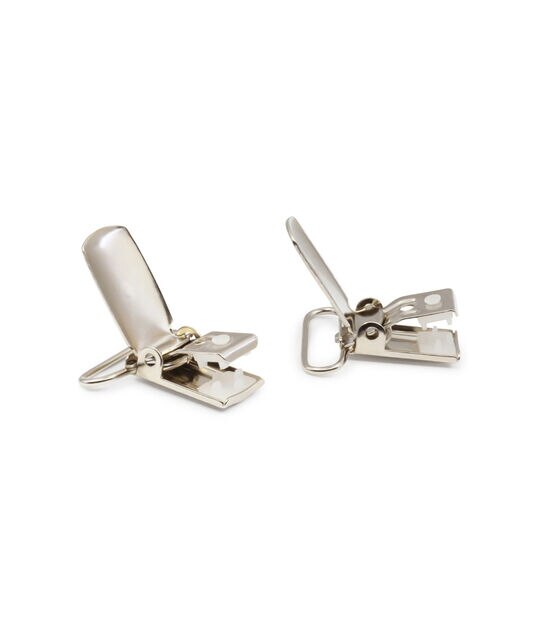 Suspender Clips 1 Nickel - by The Pair