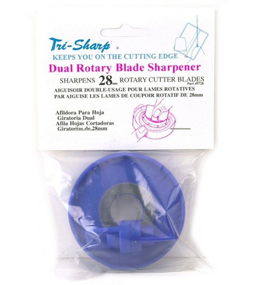 Prym Dritz Rotary Blade Sharpener Sharpens 28mm Cutting Blades Made in USA  for sale online