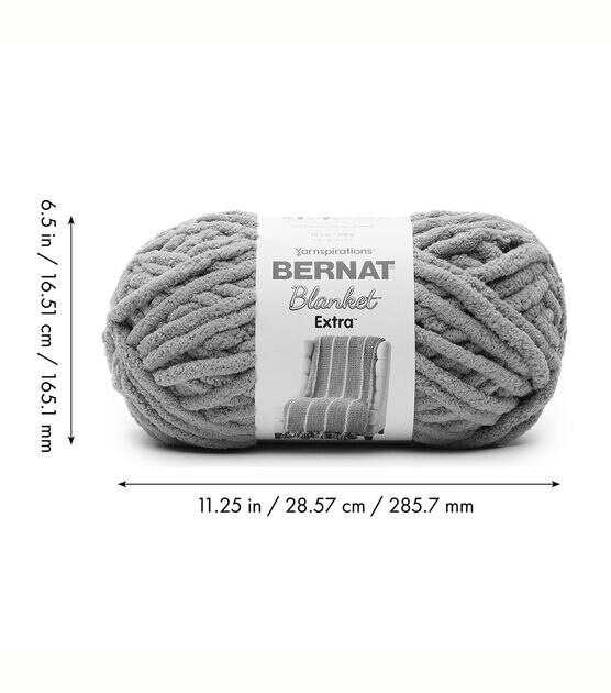 Bernat Blanket Yarn (300g/10.5 oz), Vintage White, Pack of 2