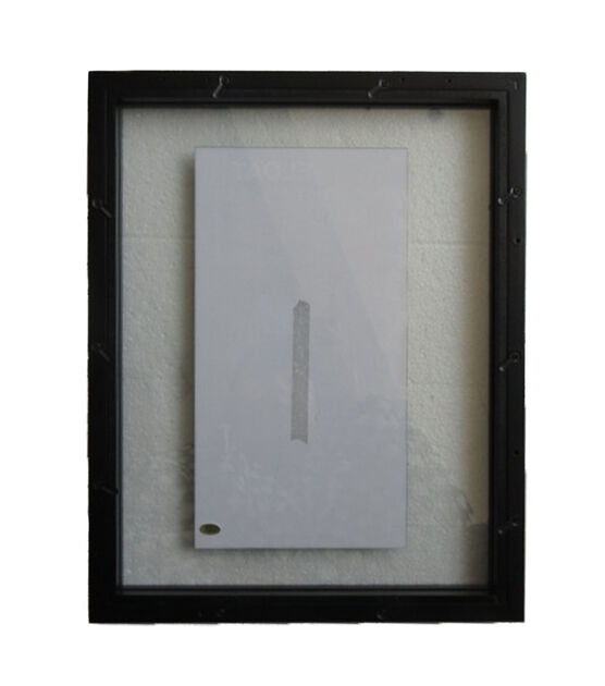 11x14 Grey Floating Frames (Set of 2), Picture Frame Wall Mount or