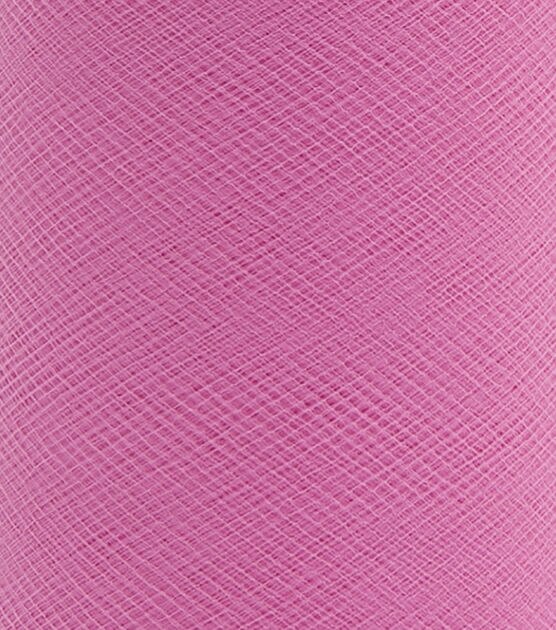 Shocking Pink 6 Inch Tulle Fabric Roll 25 Yards