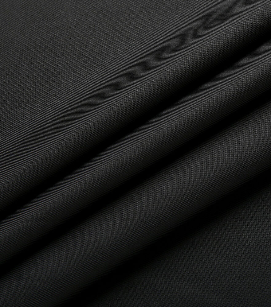 Sportswear Gabardine Fabric, Black, swatch