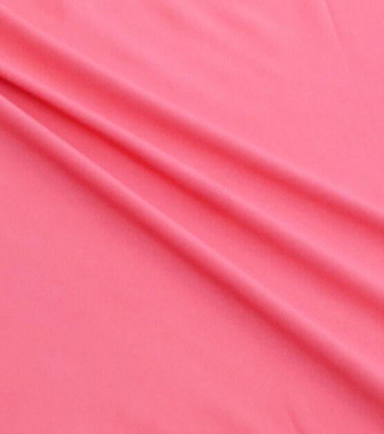 Fabric Merchants Coral Rayon Challis Fabric