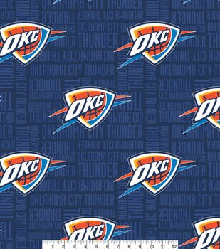 Okc Thunder Fabric 