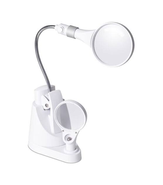 New LED Magnifier Floor Stand with Stand-Light Clip-on Hose Magnifier Table  Lamp