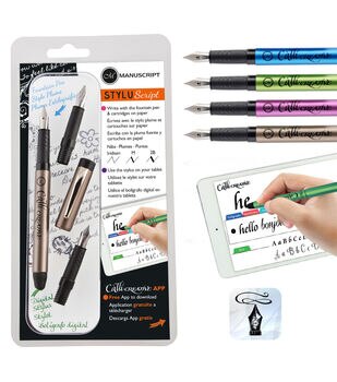 Manuscript CalliCreative Italic Calligraphy Marker Set 12 Colors