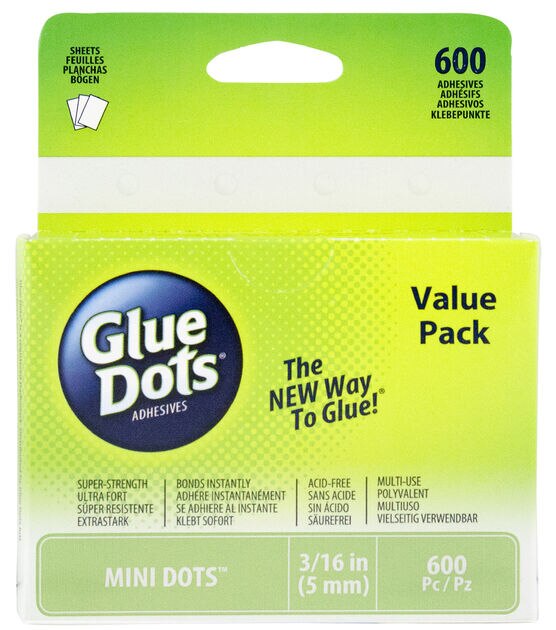 Glue Dots Mini Sheets Value Pack