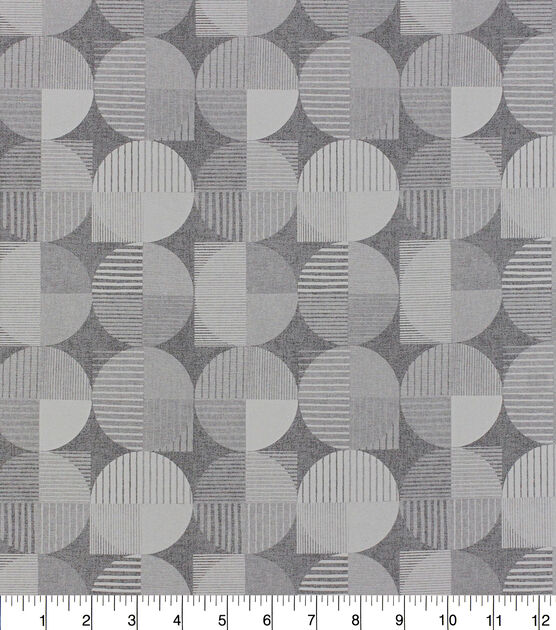 Richloom Eckel Graphite Vinyl Fabric, , hi-res, image 2