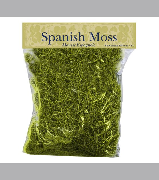 SuperMoss 8oz Green Preserved Fresh Forest Moss