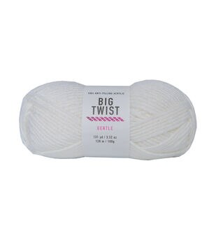 4pk Solid Cornflower Medium Weight Acrylic 380yd Value Yarn by Big Twist by  Big Twist | Joann x Ribblr