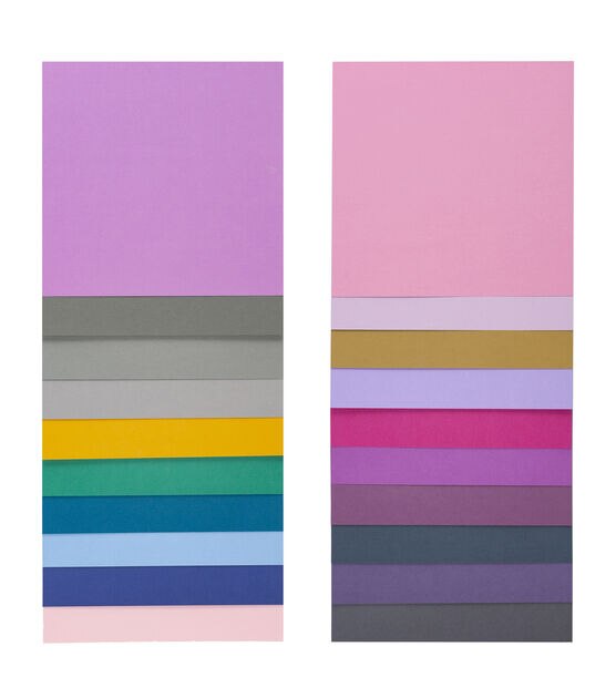 My Colors Cardstock - 12x12 Canvas - Single Sheets - 80 lb