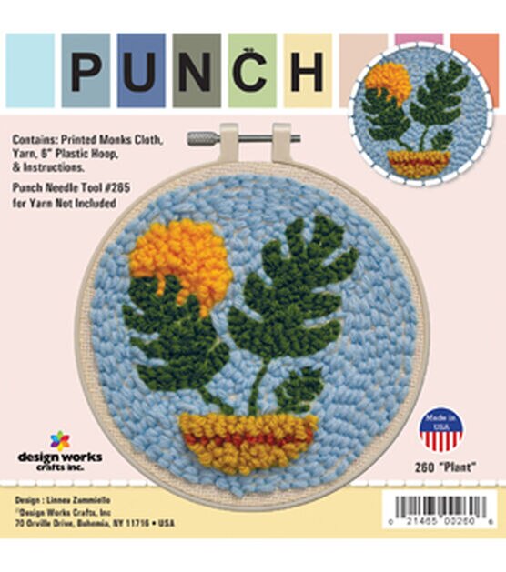 Dimensions 8 Heart Retro Punch Needle Kit