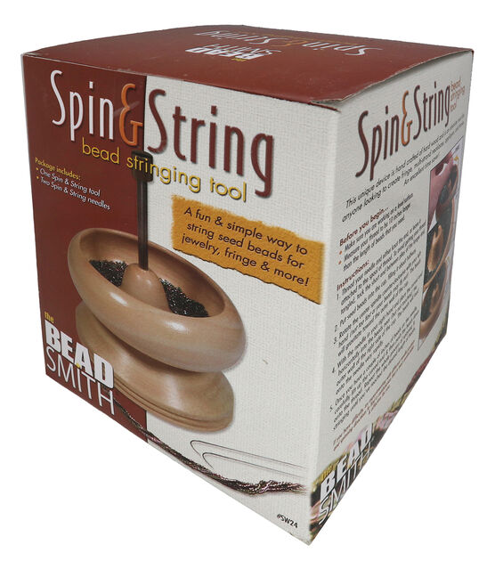 Bead Spinner Bead Stringing Tool Beads Spinner for Seed Bead-10.5 x 14 CM