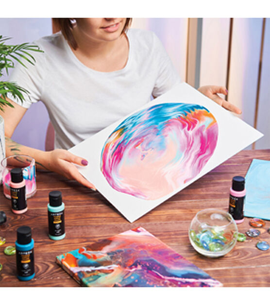 Arteza® 32 Color Pouring Acrylic Paint Set