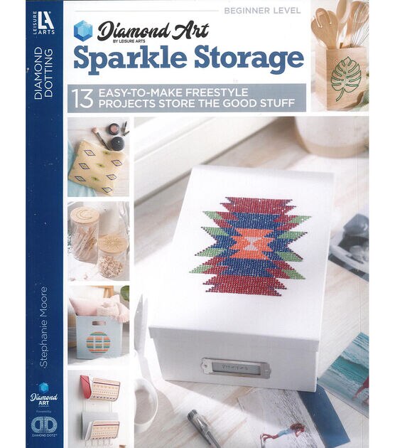 Diamond Art 40 Sheet Freestyle Sparkle Storage Book