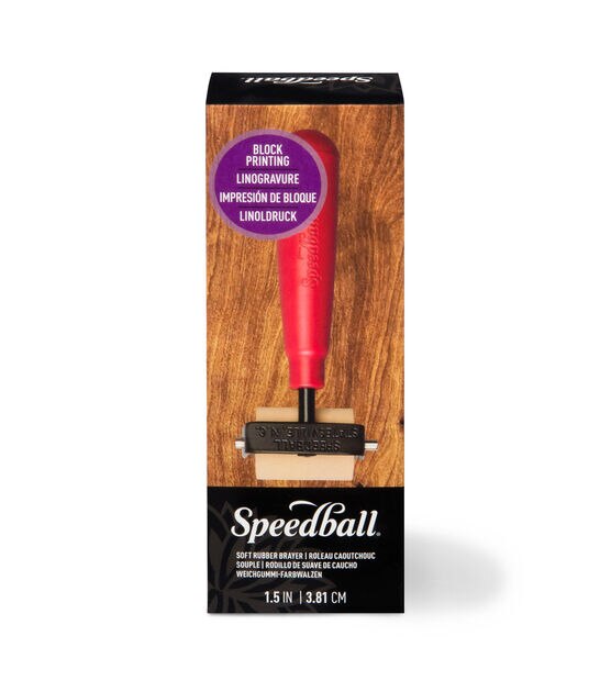 Speedball 4 Soft Rubber Brayer Roller