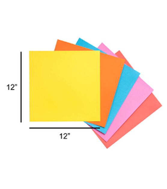 30 Sheet 12 x 12 Pastel Shimmer Cardstock Paper Pack by Park