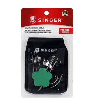 SINGER Hand Sewing Needles with Needle Threader Assorted Sizes 30ct