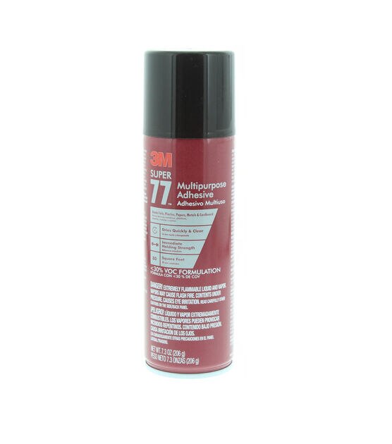 3M Super 77 Spray Adhesive 7.3 oz